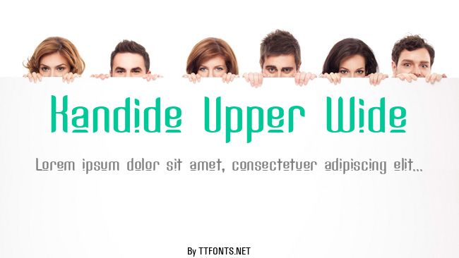 Kandide Upper Wide example